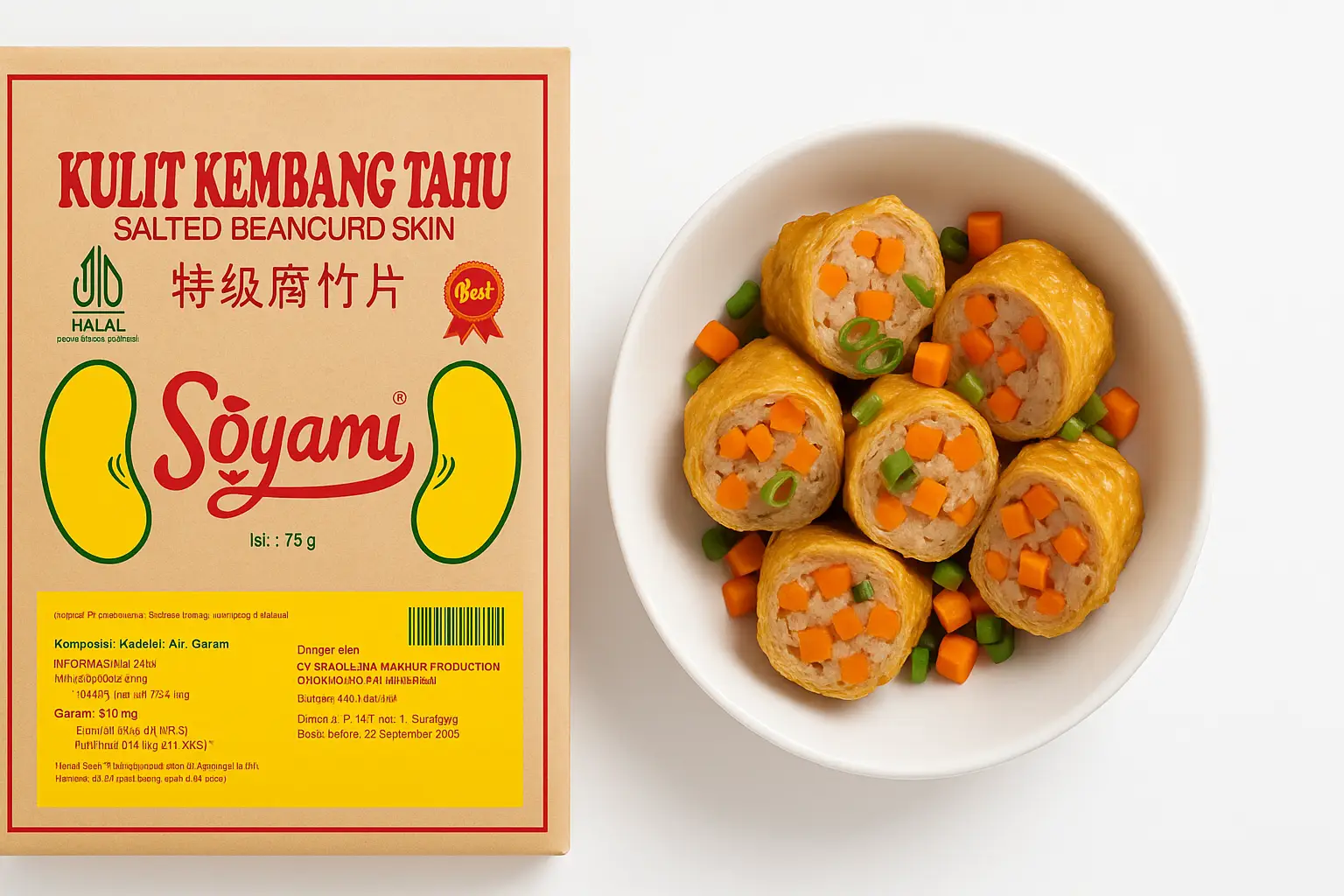 wortel ayam giling