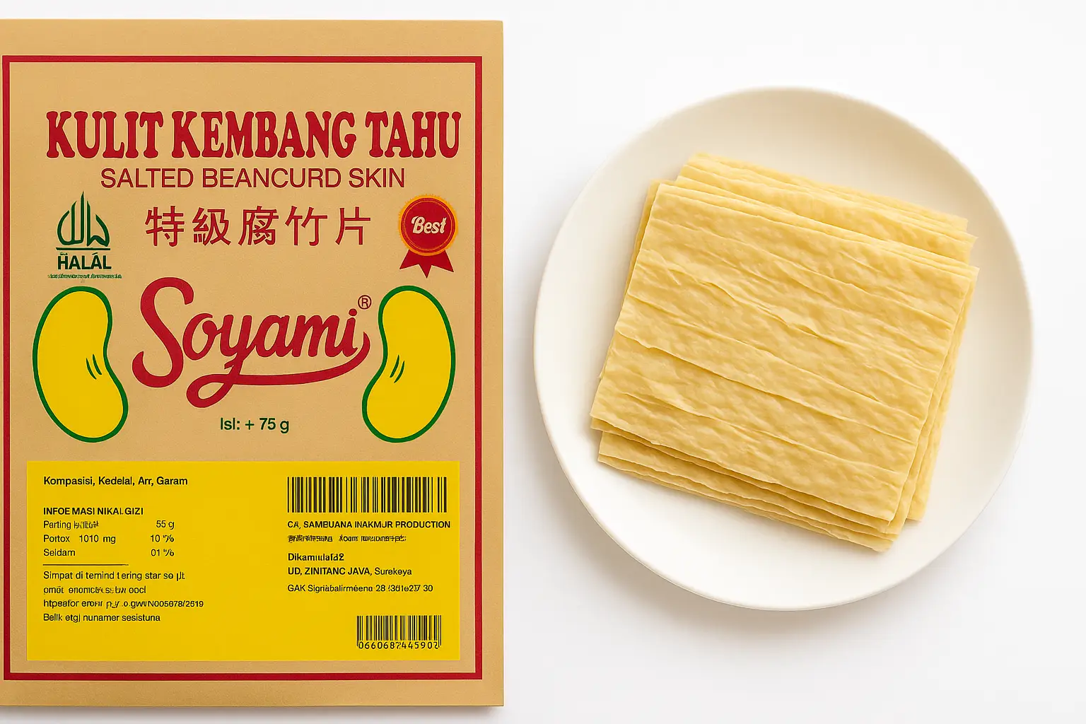 Kembang Tahu Lembaran Kembang Tahu Lembaran